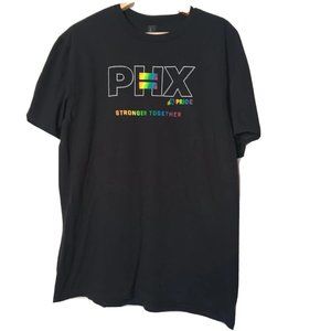 Phoenix Suns Basketball Pride Stronger Together XL T Shirt Pay Pal Black NBA